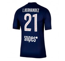 Paris Saint-Germain Lucas Hernandez #21 Koszulka Podstawowa 2025-26 Krótki Rękaw